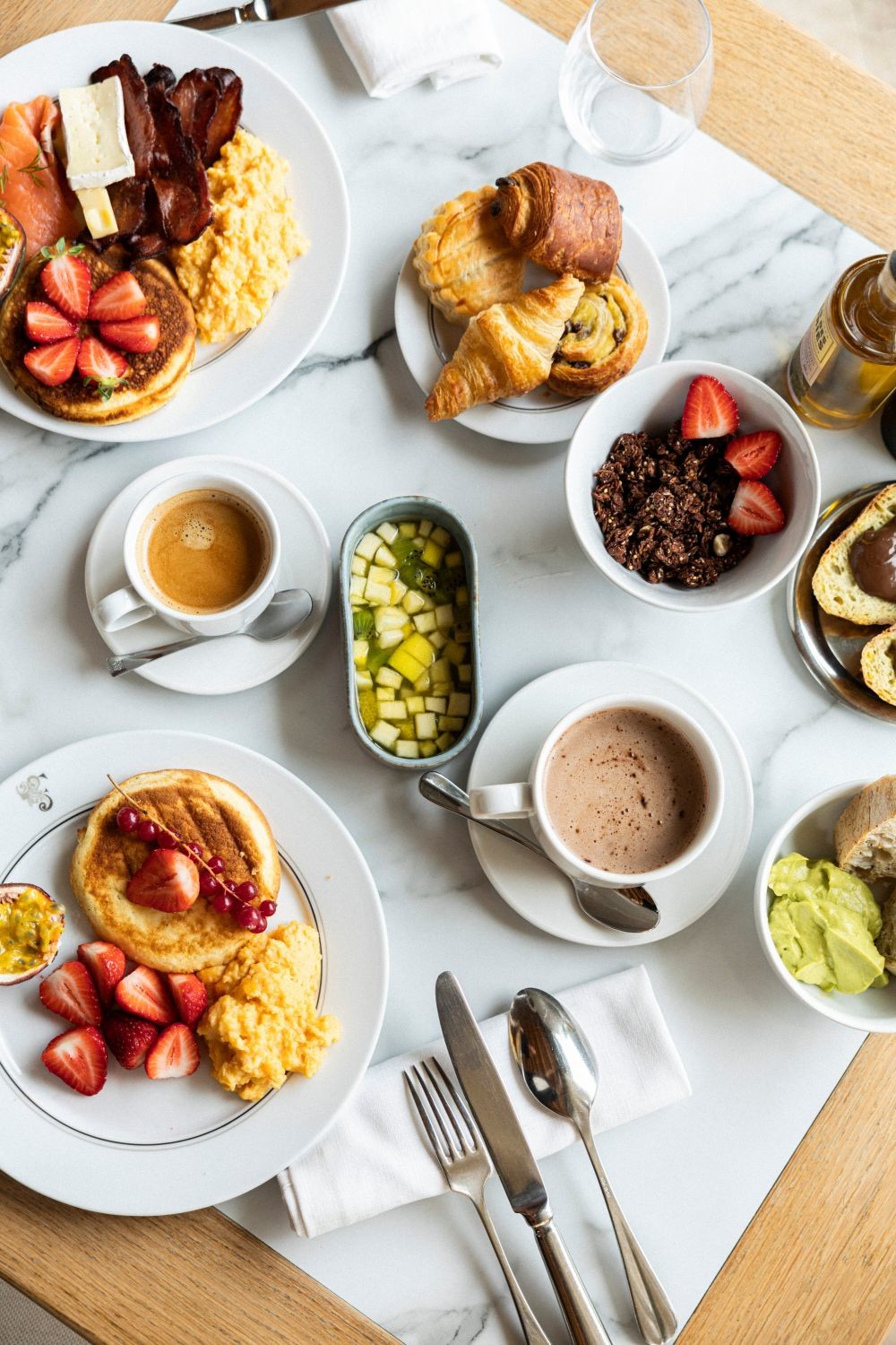 Petit déjeuner - Château de fonscolombe - Aix en provence